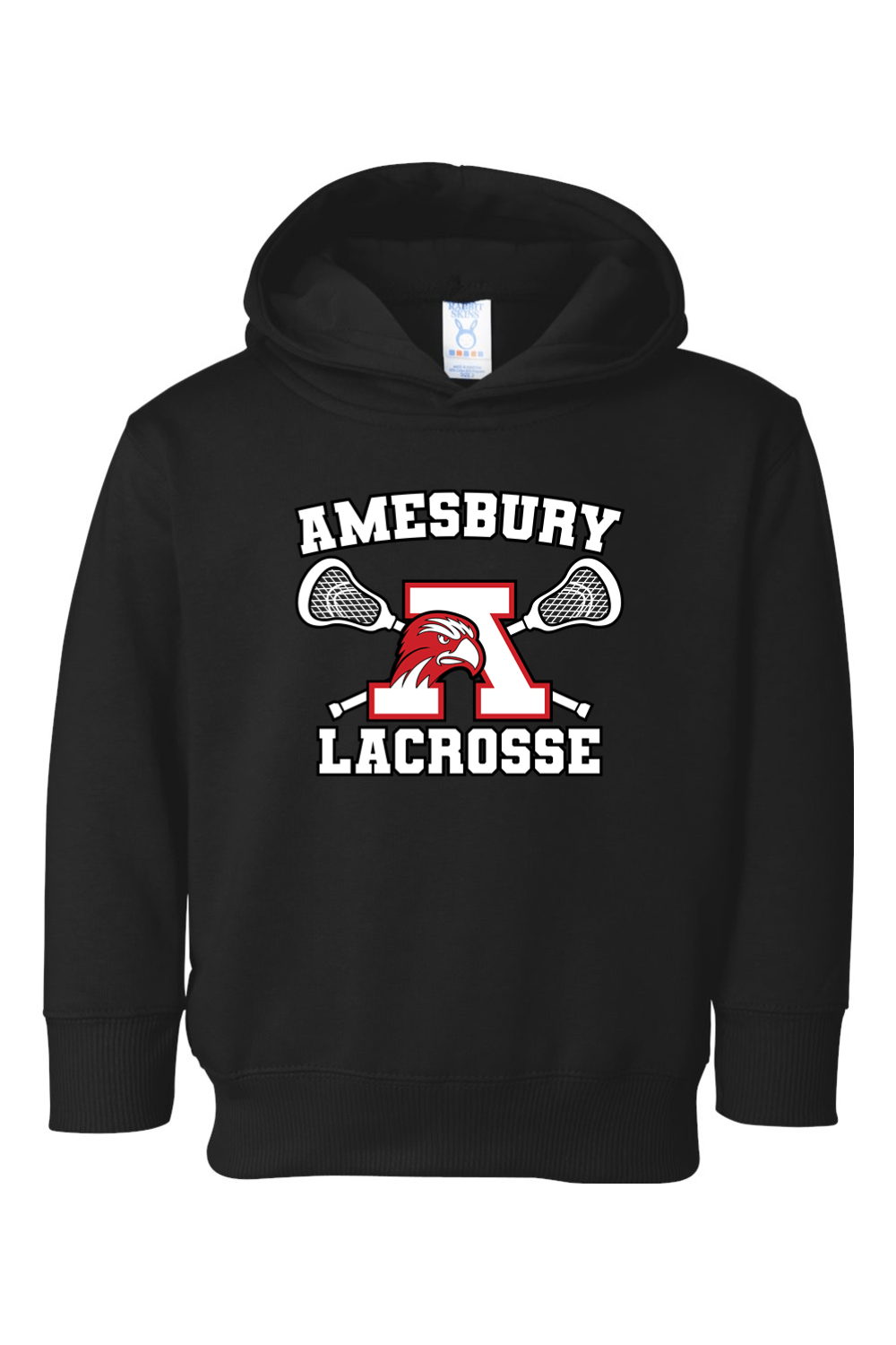 Amesbury Youth Lacrosse Toddler Fleece Hoodie Signature Lacrosse