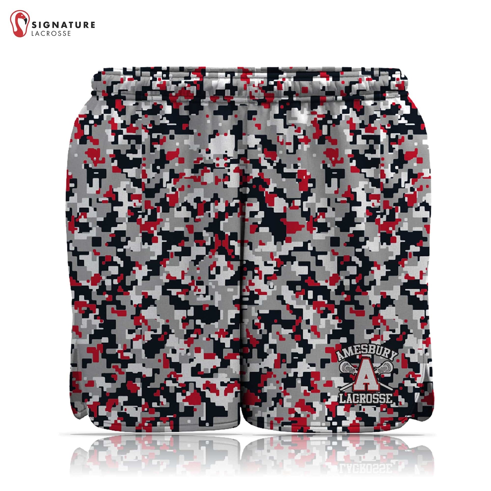 Amesbury Youth Lacrosse Women's Player Game Shorts: 3rd-4th Signature Lacrosse