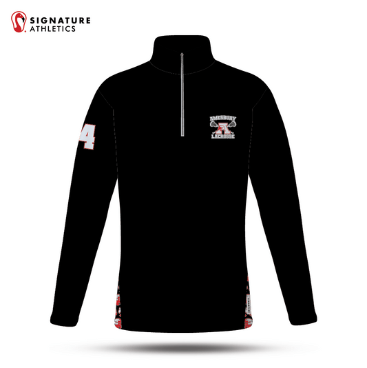 Amesbury Youth Lacrosse Women's Quarter Zip: Amesbury Signature Lacrosse