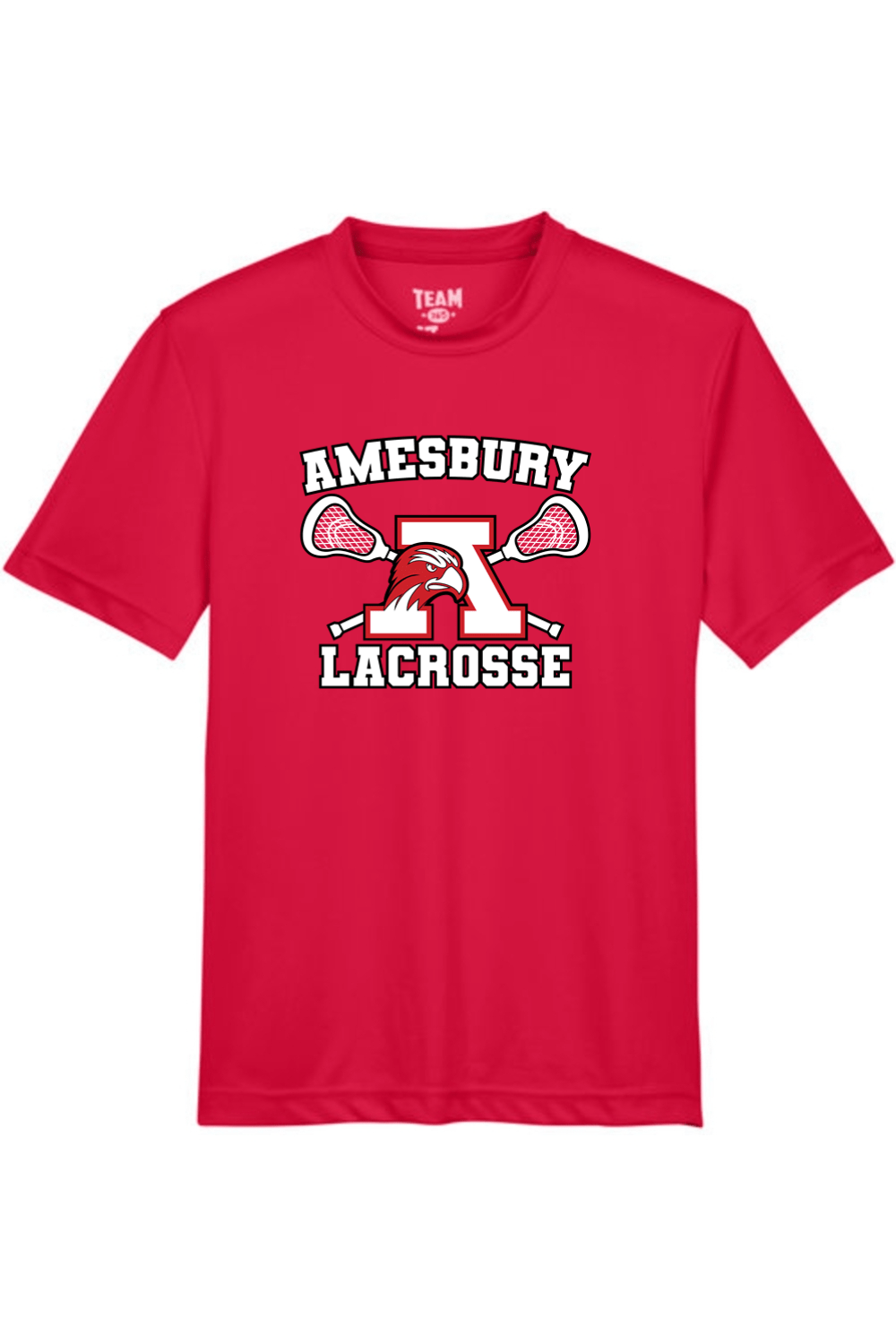 Amesbury Youth Lacrosse Youth Athletic T-Shirt Signature Lacrosse