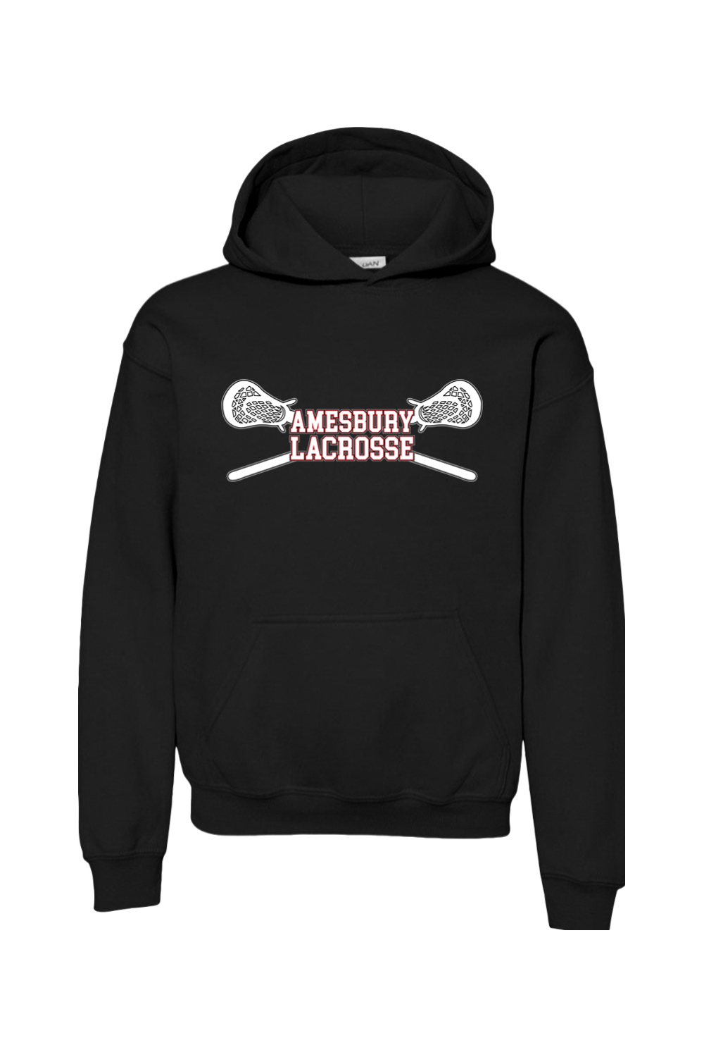 Amesbury Youth Lacrosse Youth Hoodie Signature Lacrosse