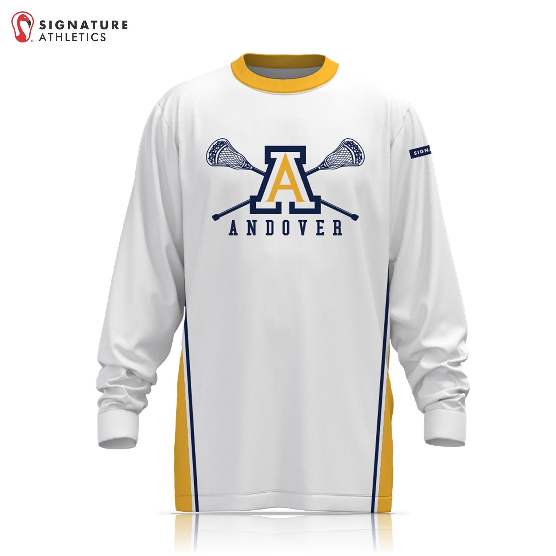 Andover Youth Lacrosse Player Light Long Sleeve Shooting Shirt: 6th Grade Signature Lacrosse