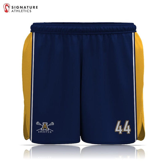 Andover Youth Lacrosse Women's Player Game Shorts: 7th Grade Signature Lacrosse