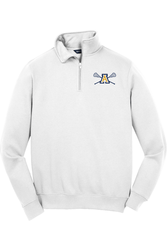 Andover Youth LC Adult Embroidered Quarter-Zip Pullover Signature Lacrosse