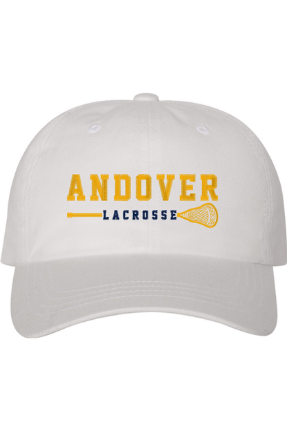 Andover Youth LC Embroidered Dad Hat Signature Lacrosse