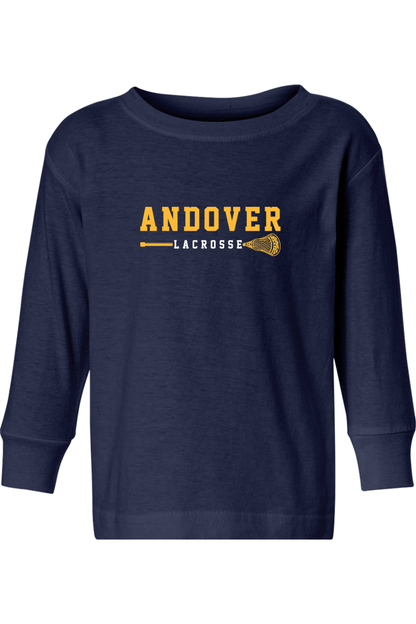 Andover Youth LC Toddler Long Sleeve T-Shirt Signature Lacrosse