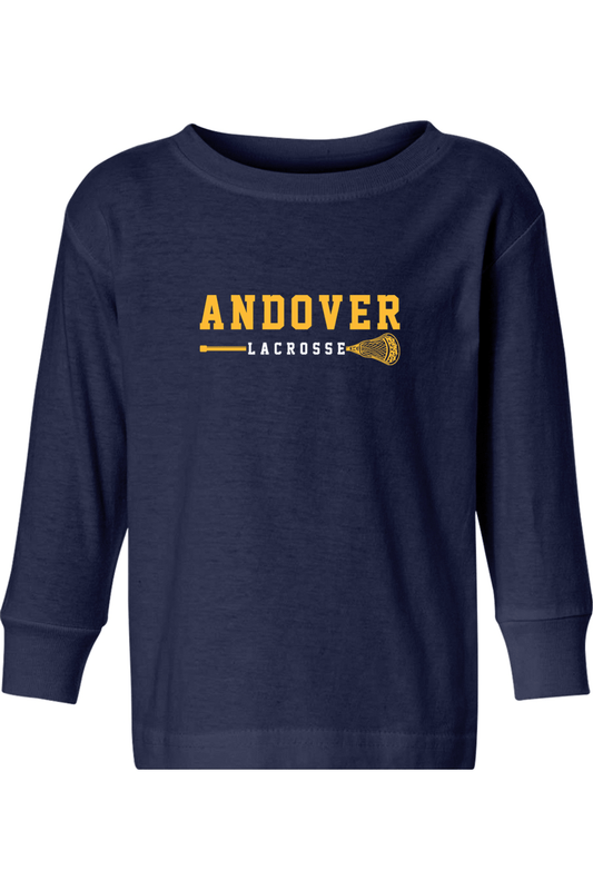 Andover Youth LC Toddler Long Sleeve T-Shirt Signature Lacrosse