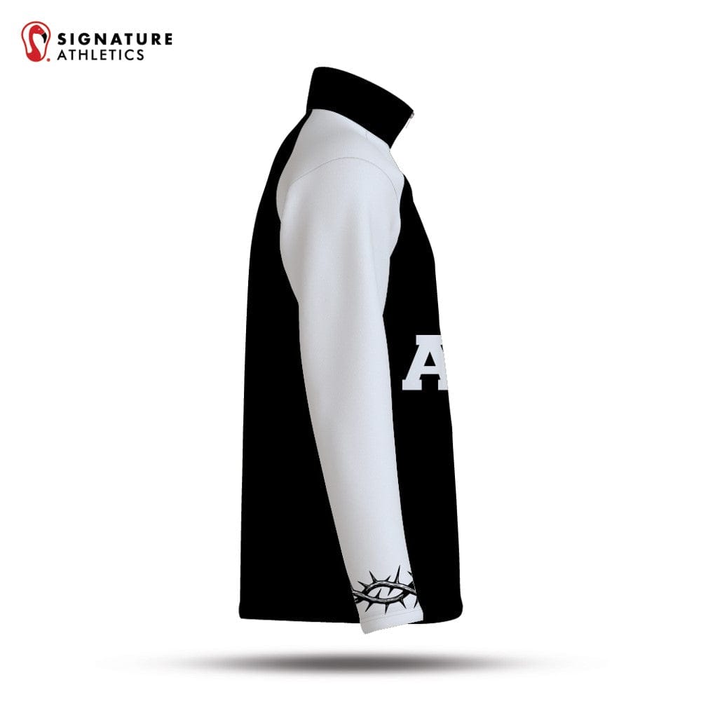 Apex CF Black & White Quarter Zip Signature Lacrosse