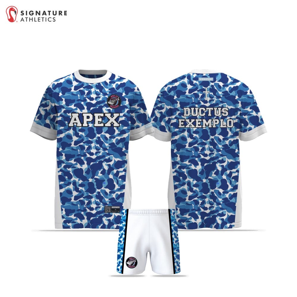 Apex CF Blue Men's 2 Piece Basic Package Signature Lacrosse