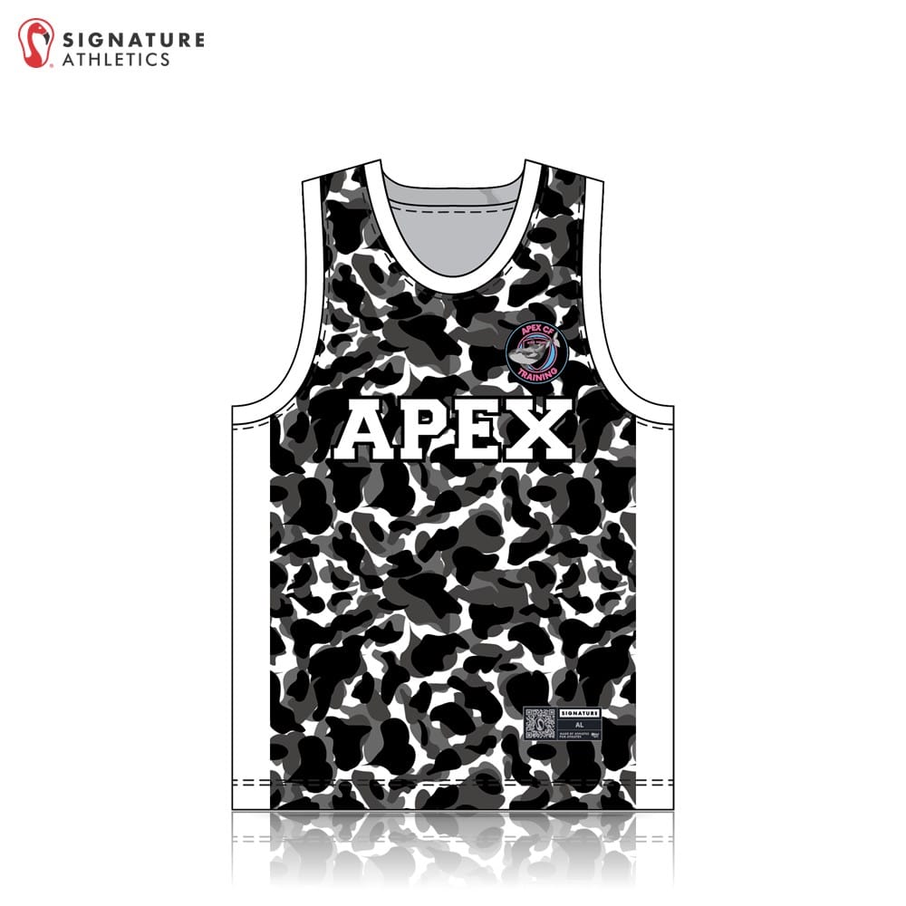 Apex CF Men's Player Crew Neck Basketball Jersey Signature Lacrosse