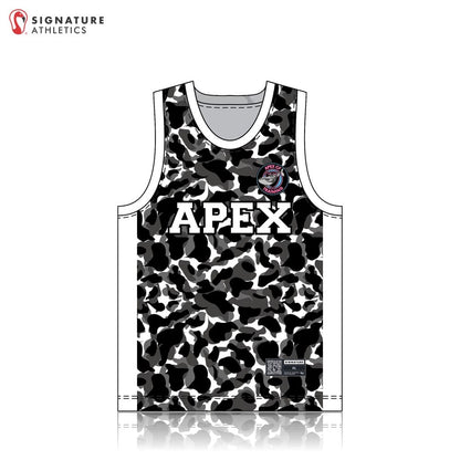 Apex CF Men's Player Crew Neck Basketball Jersey Signature Lacrosse