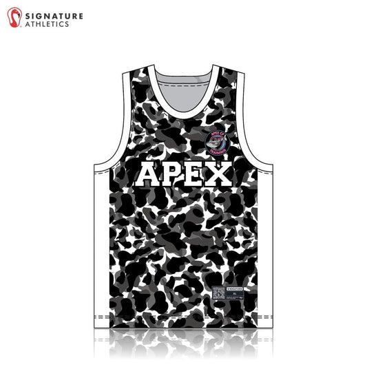 Apex CF Men's Player Crew Neck Basketball Jersey Signature Lacrosse