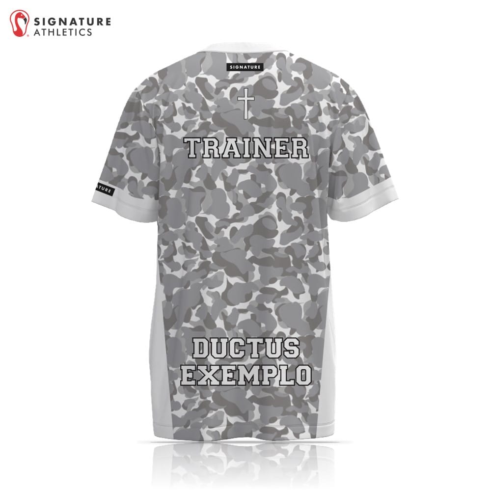 Apex CF Men's Short Sleeve Tech Tee Grey Signature Lacrosse