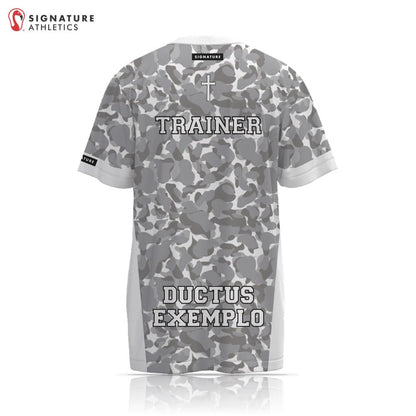 Apex CF Men's Short Sleeve Tech Tee Grey Signature Lacrosse