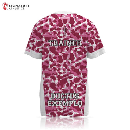 Apex CF Men's Short Sleeve Tech Tee Pink Signature Lacrosse