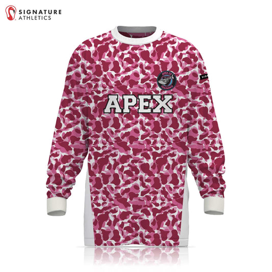 Apex CF Pink Long Sleeve Tech Tee Signature Lacrosse
