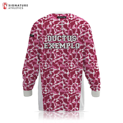 Apex CF Pink Long Sleeve Tech Tee Signature Lacrosse