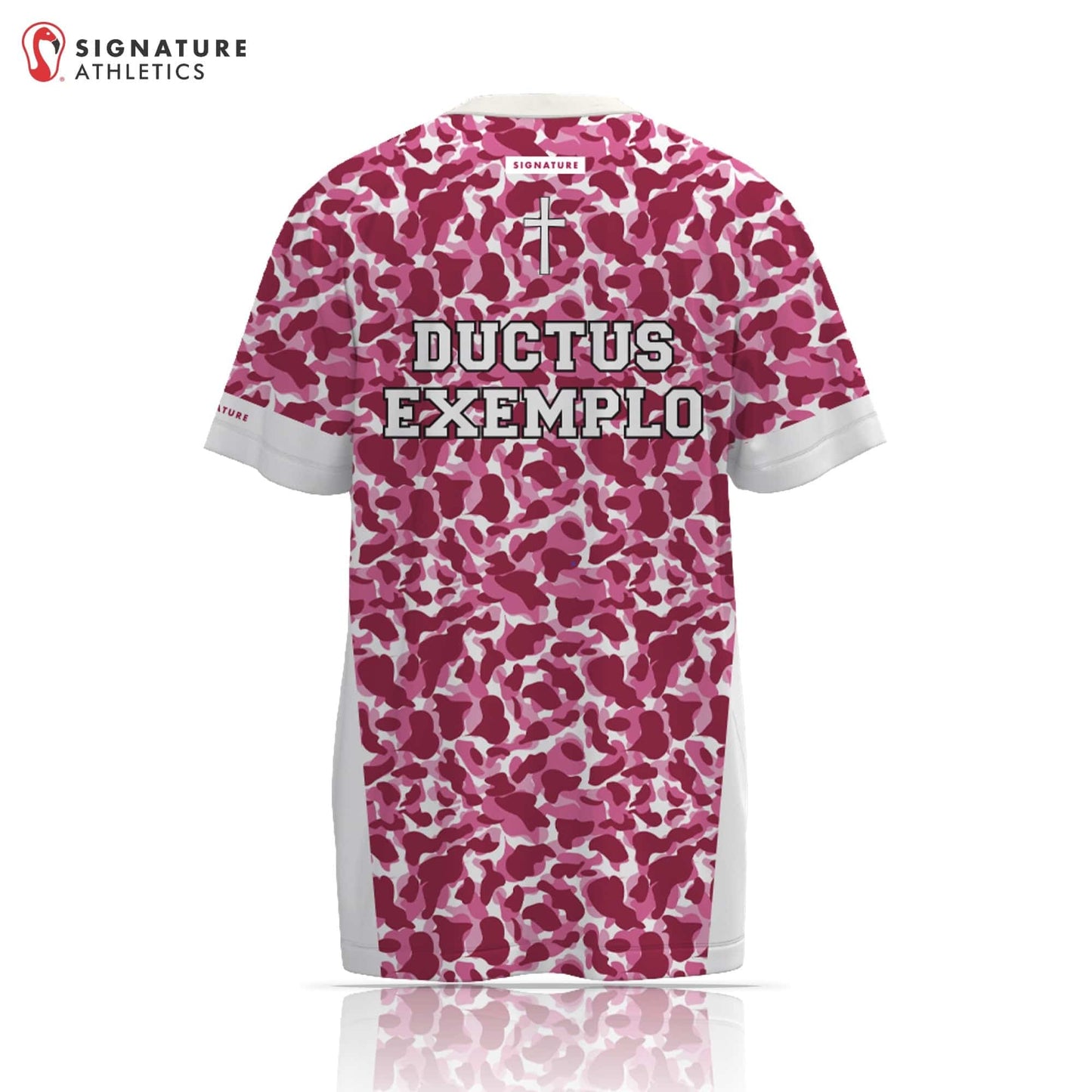 Apex CF Pink Short Sleeve Tech Tee Signature Lacrosse