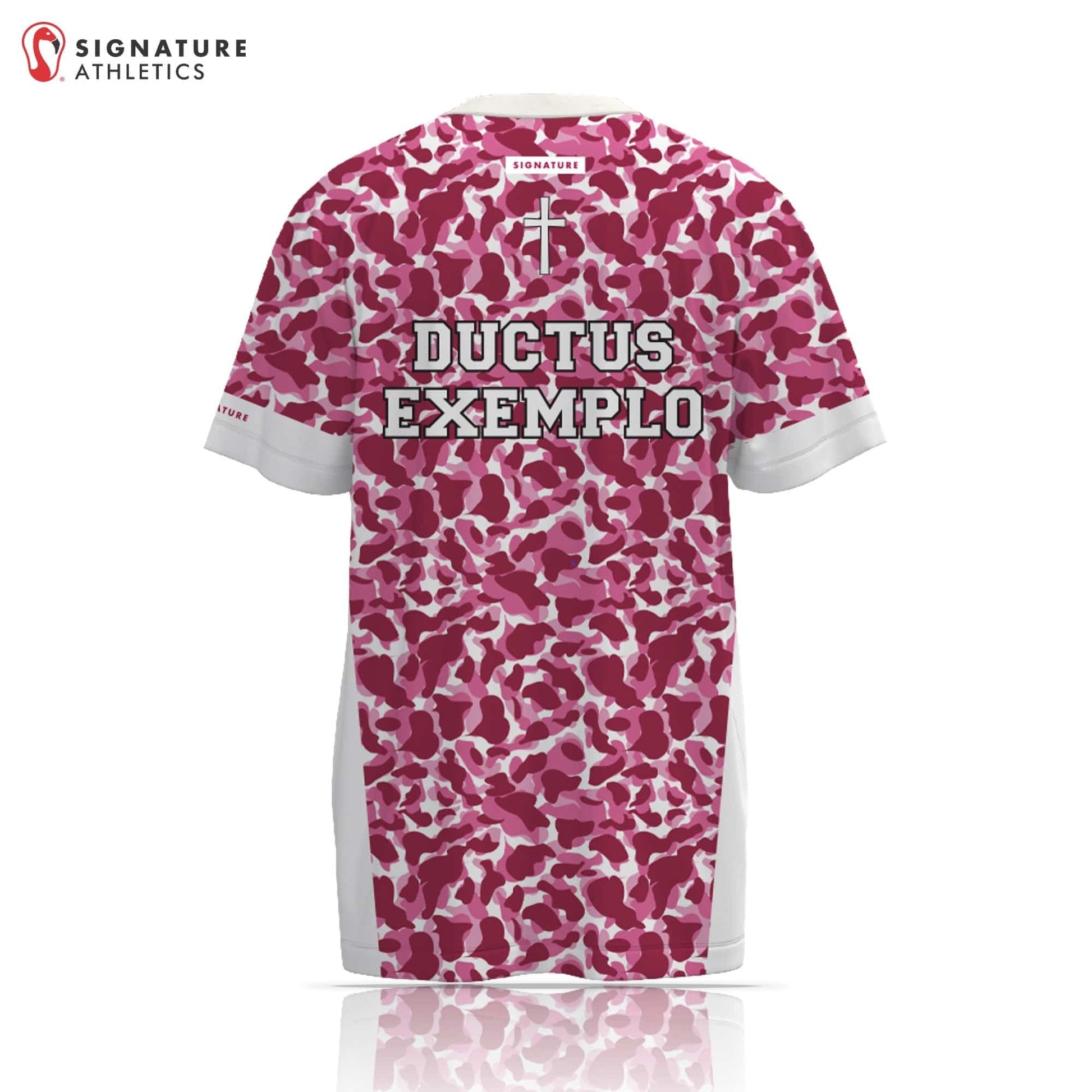 Apex CF Pink Short Sleeve Tech Tee Signature Lacrosse