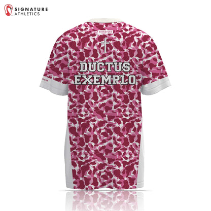 Apex CF Pink Short Sleeve Tech Tee Signature Lacrosse