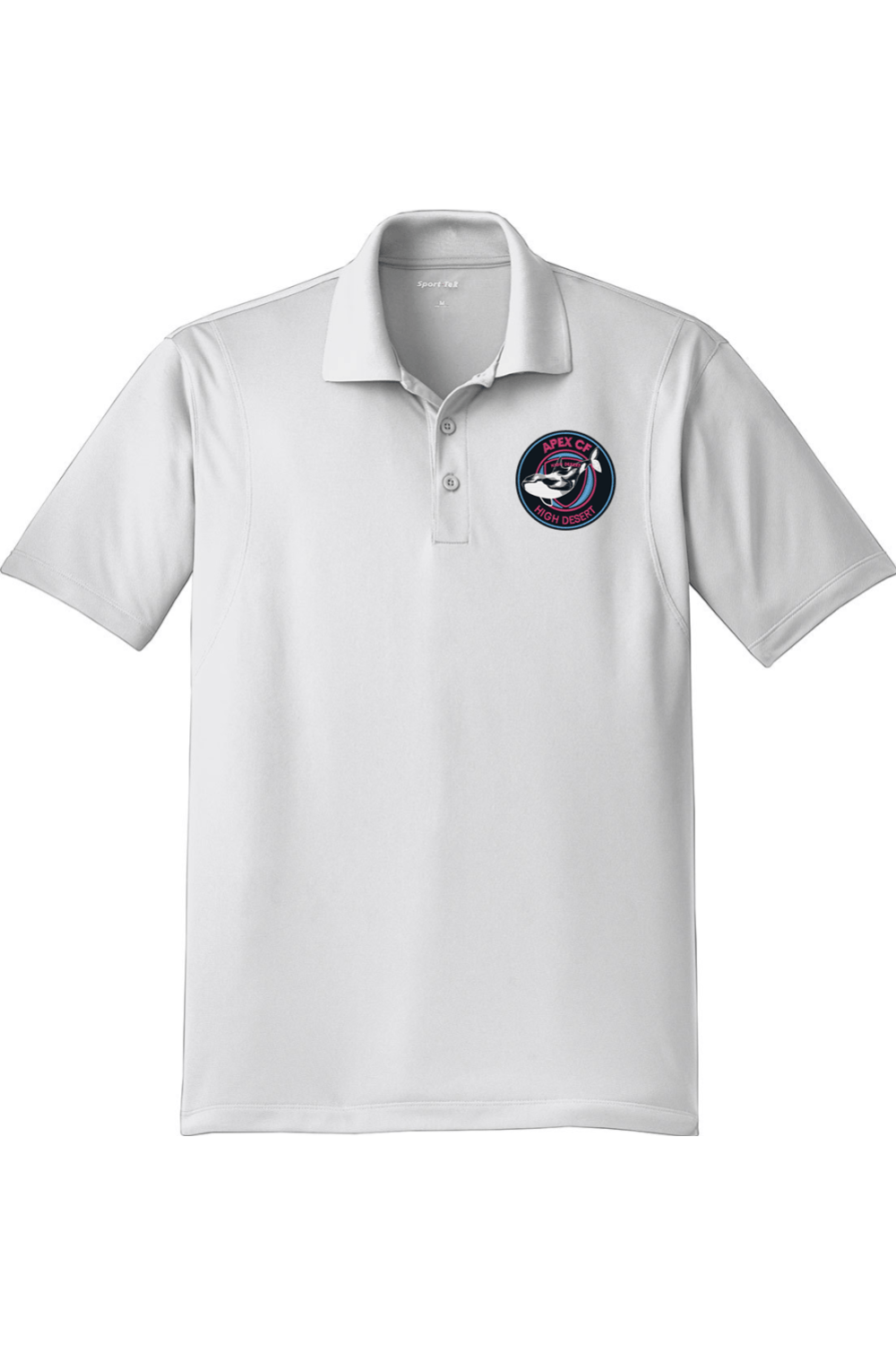 Apex CF Soccer Adult Embroidered Athletic Polo Signature Lacrosse