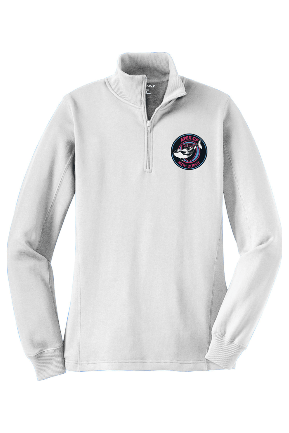 Apex CF Soccer Adult Women's Embroidered Quarter-Zip Pullover Signature Lacrosse