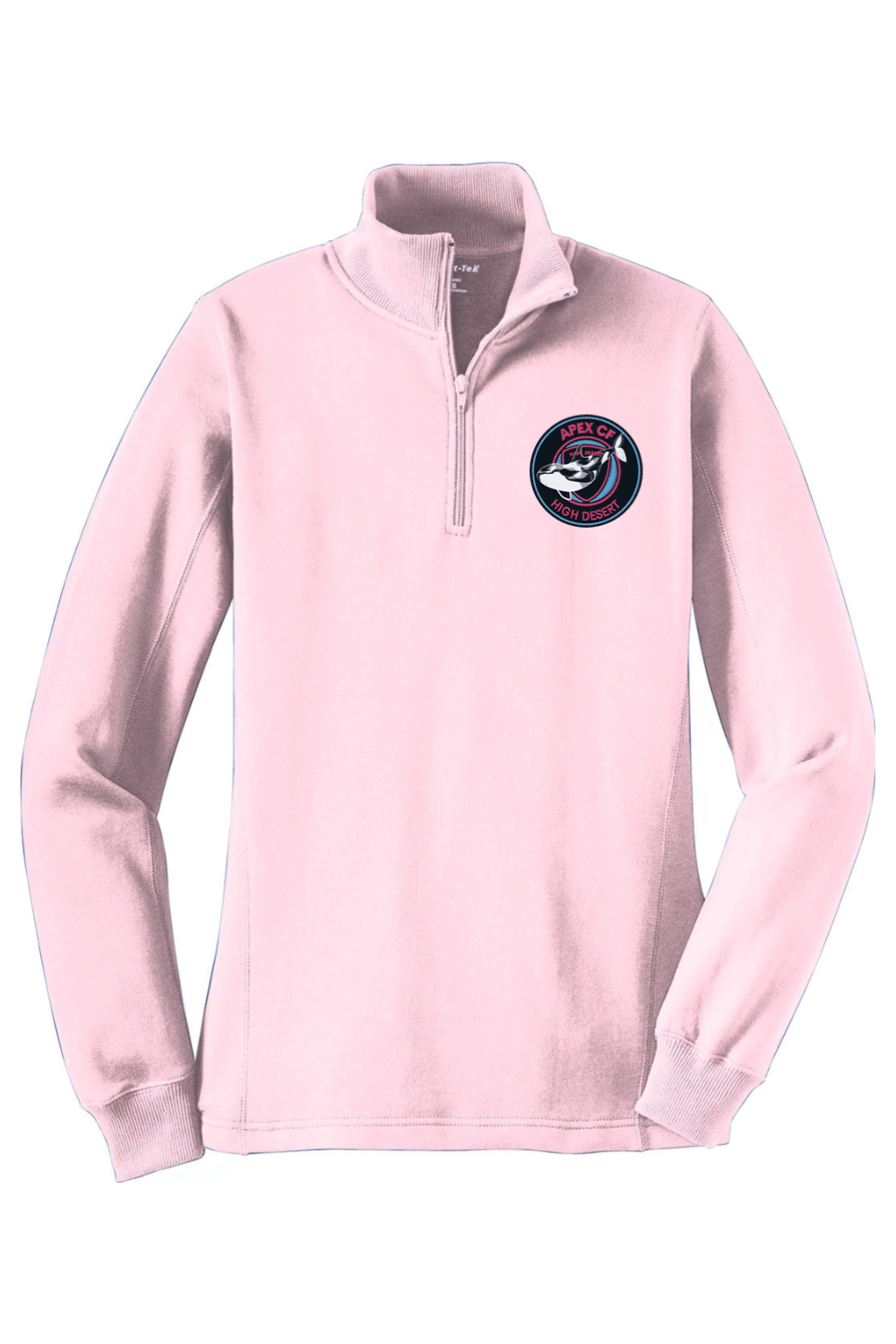 Apex CF Soccer Adult Women's Embroidered Quarter-Zip Pullover Signature Lacrosse