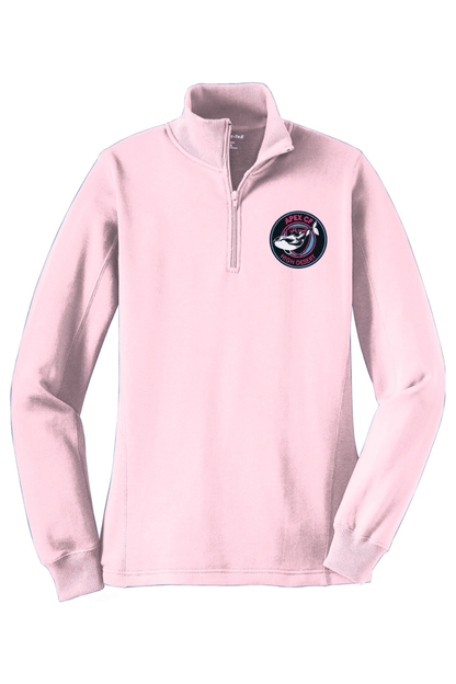 Apex CF Soccer Adult Women's Embroidered Quarter-Zip Pullover Signature Lacrosse