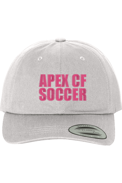 Apex CF Soccer Embroidered Dad Hat Signature Lacrosse