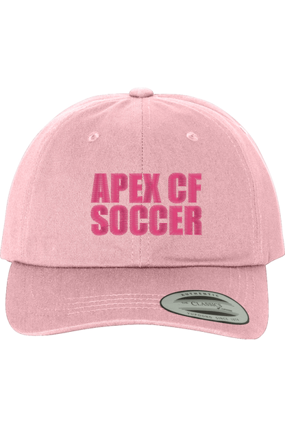 Apex CF Soccer Embroidered Dad Hat Signature Lacrosse