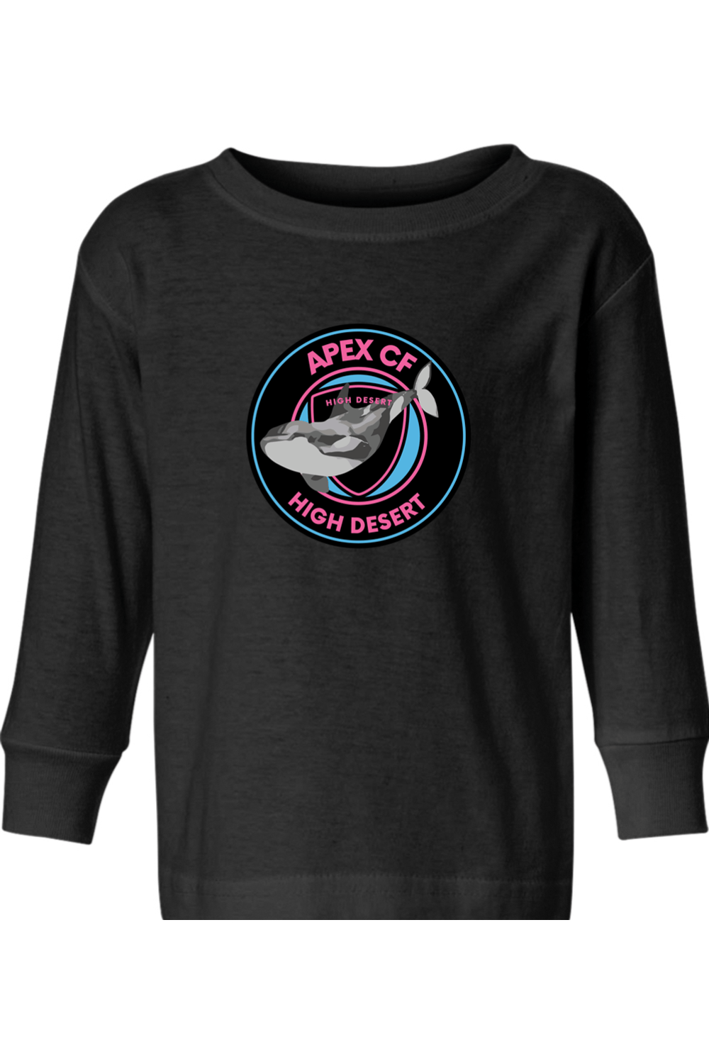 Apex CF Soccer Toddler Long Sleeve T-Shirt Signature Lacrosse