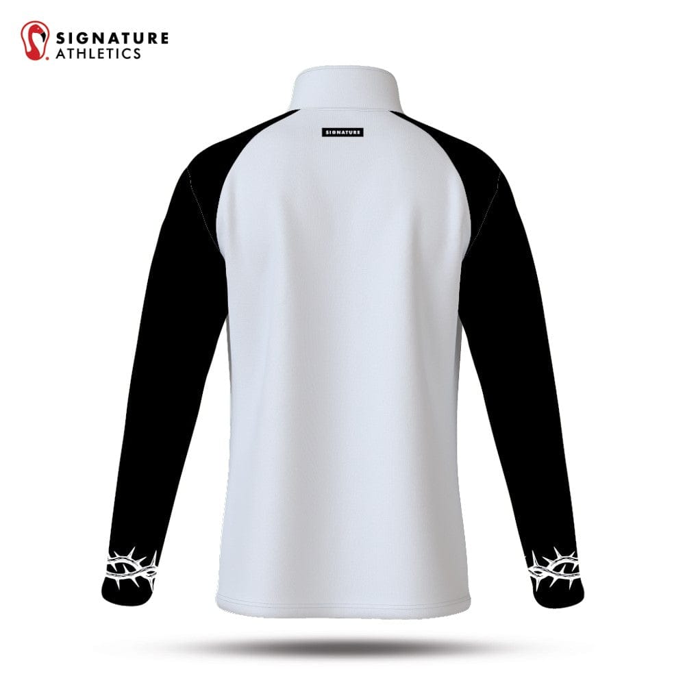 Apex CF White & Black Quarter Zip Signature Lacrosse