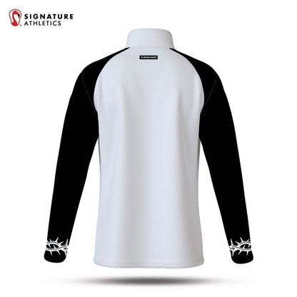 Apex CF White & Black Quarter Zip Signature Lacrosse