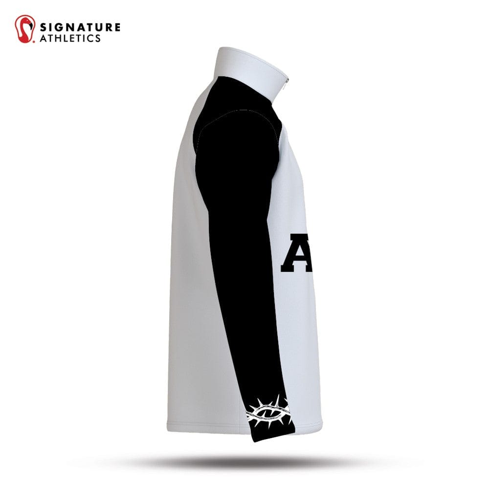 Apex CF White & Black Quarter Zip Signature Lacrosse
