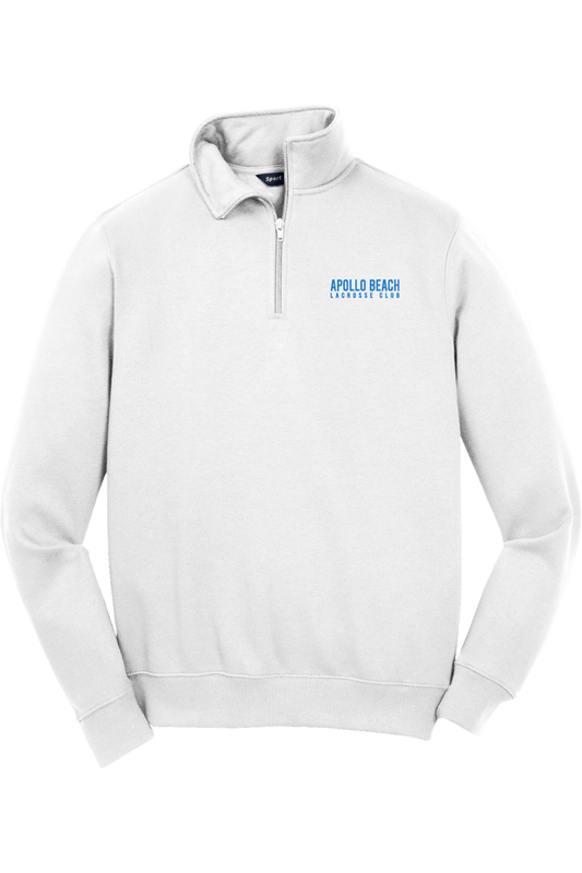 Apollo Beach Lacrosse Adult Embroidered Quarter-Zip Pullover Signature Lacrosse