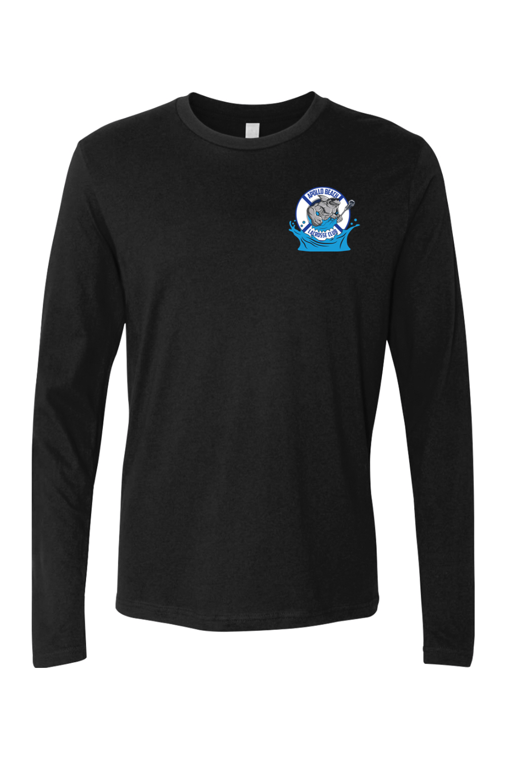 Apollo Beach Lacrosse Adult Long Sleeve T-Shirt Signature Lacrosse