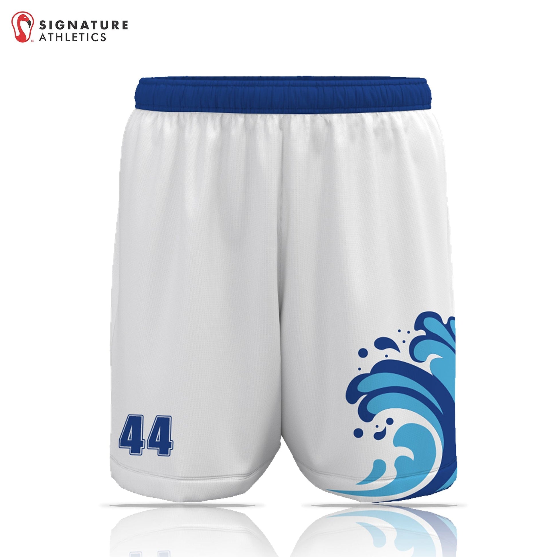 Apollo Beach Lacrosse Club Men's Player Game Shorts: Apollo Beach Signature Lacrosse