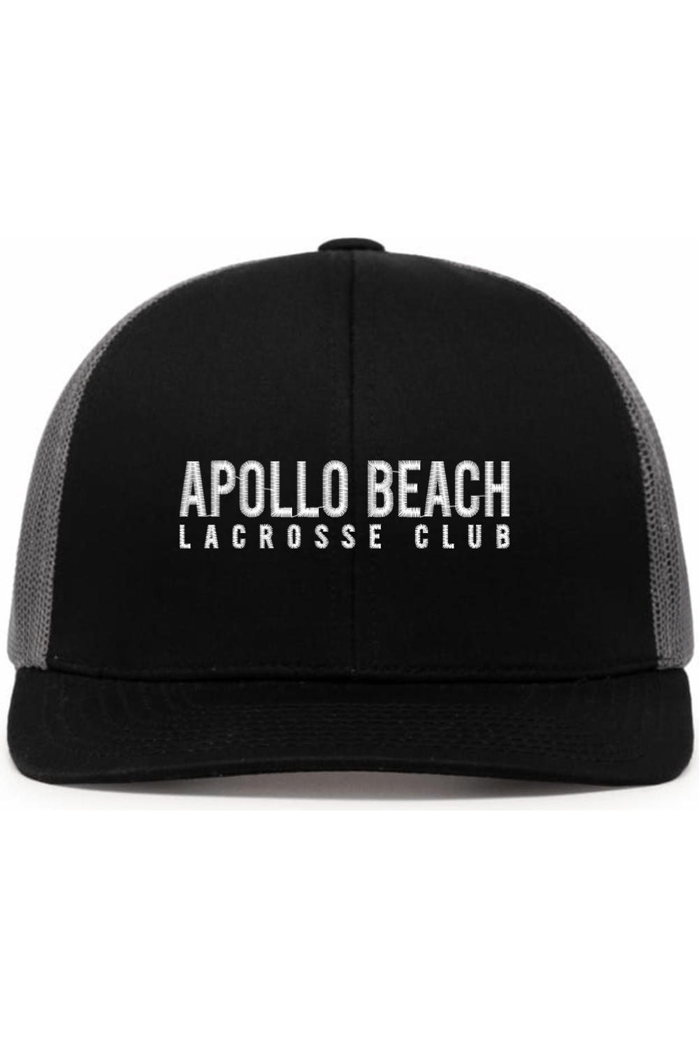 Apollo Beach Lacrosse Embroidered Trucker Hat Signature Lacrosse