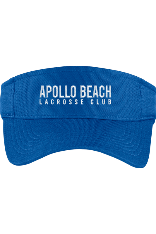 Apollo Beach Lacrosse Embroidered Visor Signature Lacrosse
