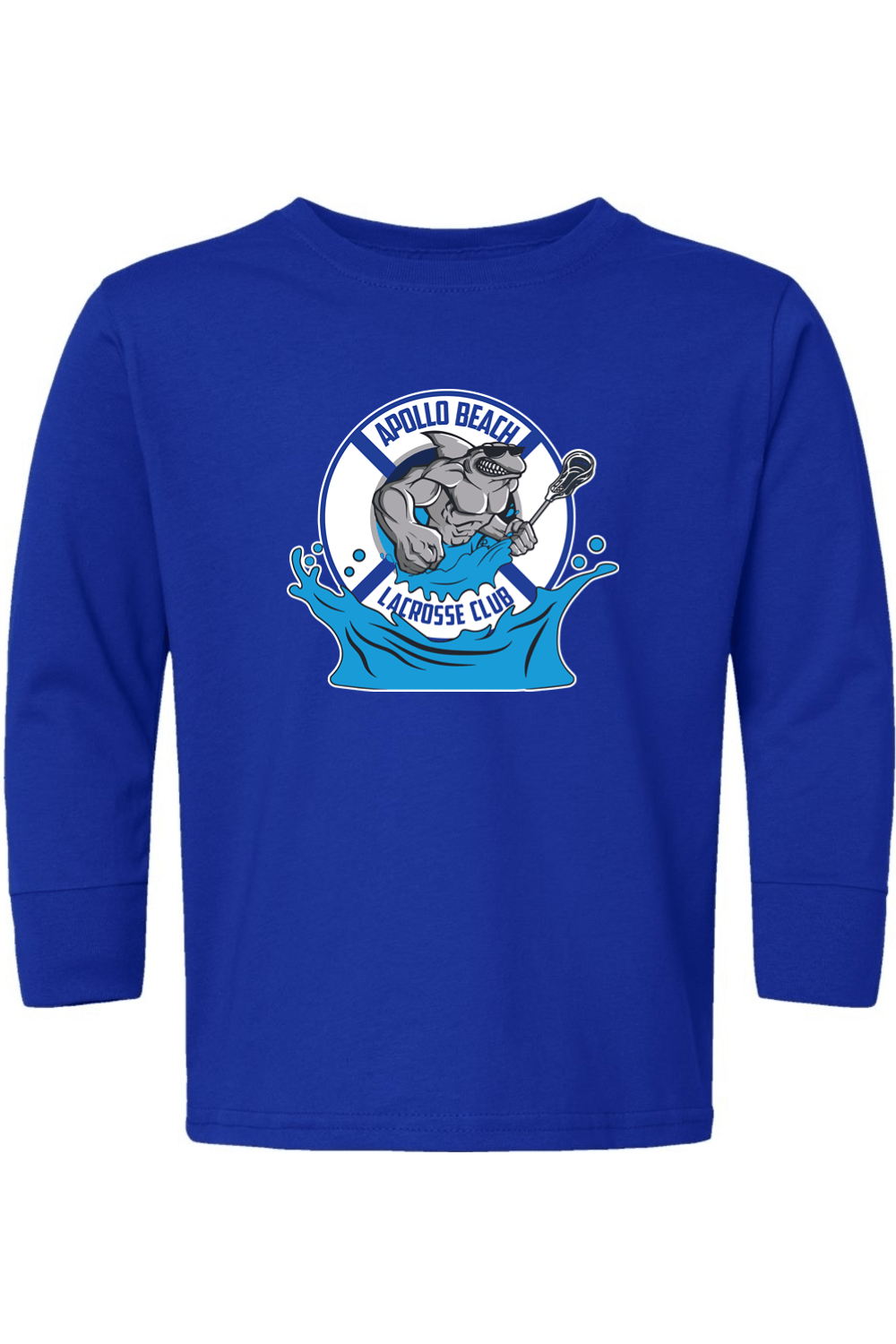 Apollo Beach Lacrosse Toddler Long Sleeve T-Shirt Signature Lacrosse