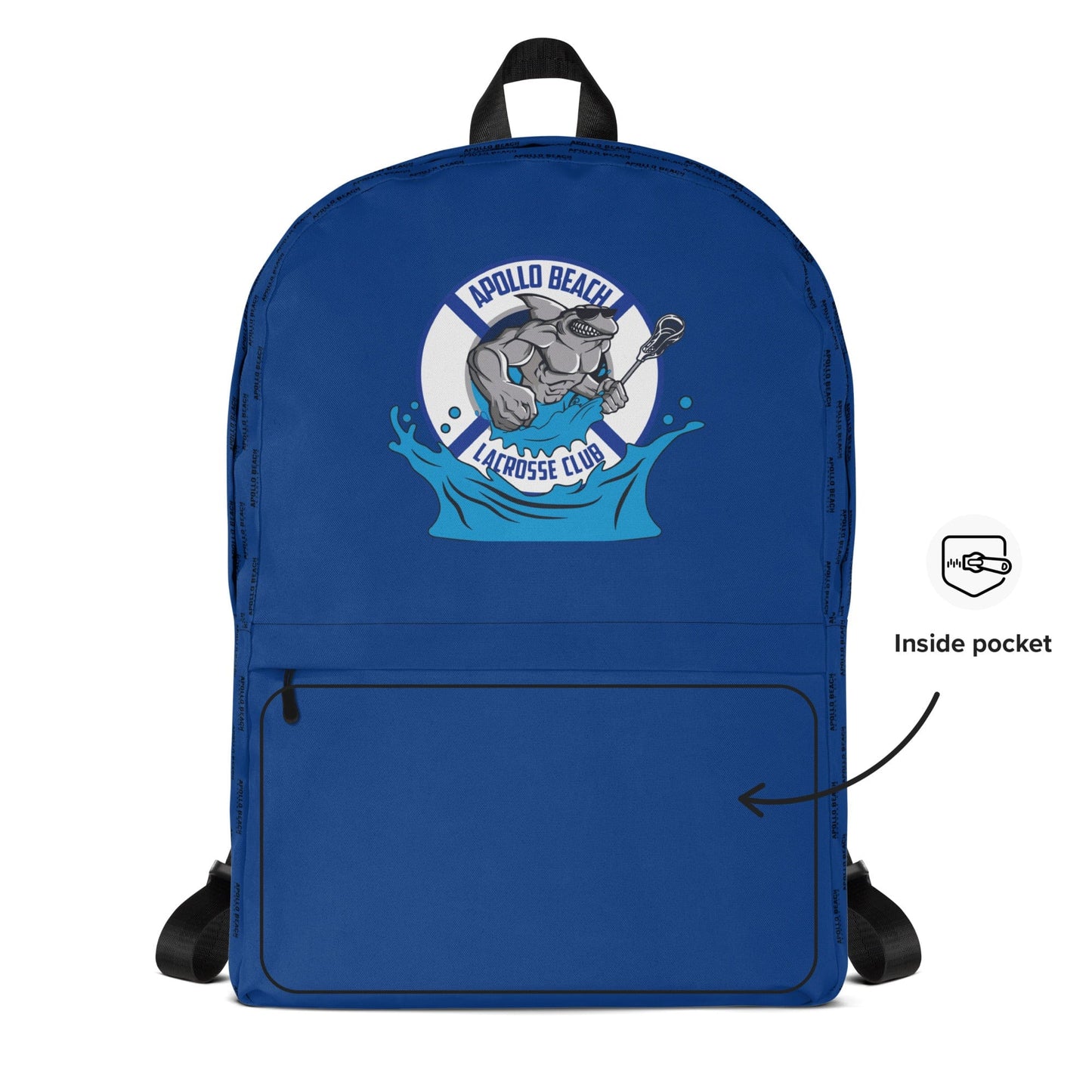 Apollo Beach Lacrosse Travel Backpack Signature Lacrosse