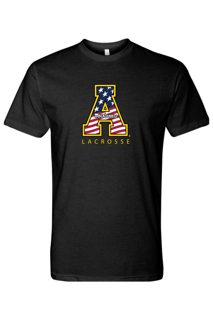 App State Lacrosse Adult Men's T-Shirt Signature Lacrosse
