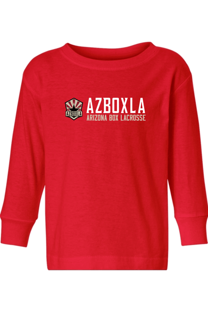 Arizona Box Lacrosse Toddler Long Sleeve T-Shirt Signature Lacrosse