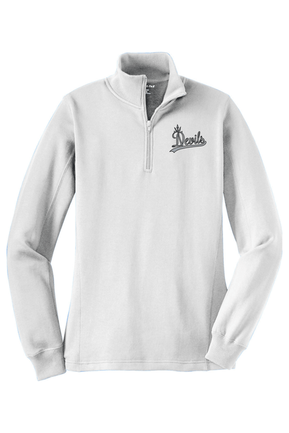 Arizona Dust Devils Adult Women's Embroidered Quarter-Zip Pullover Signature Lacrosse