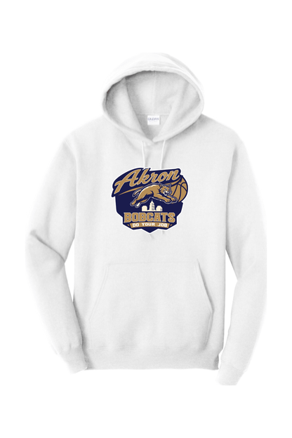 Arkron Bobcats Basketball Adult Heavyweight Hoodie Signature Lacrosse