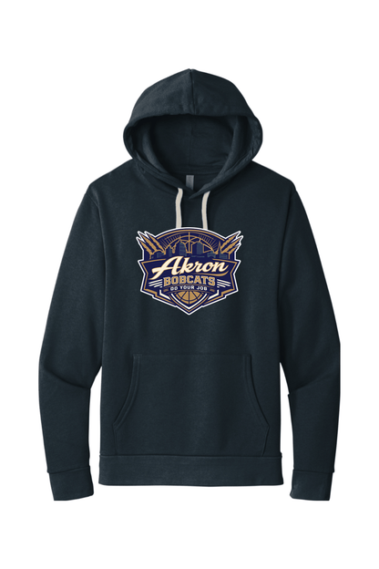 Arkron Bobcats Basketball Adult Premium Lightweight Hoodie Signature Lacrosse