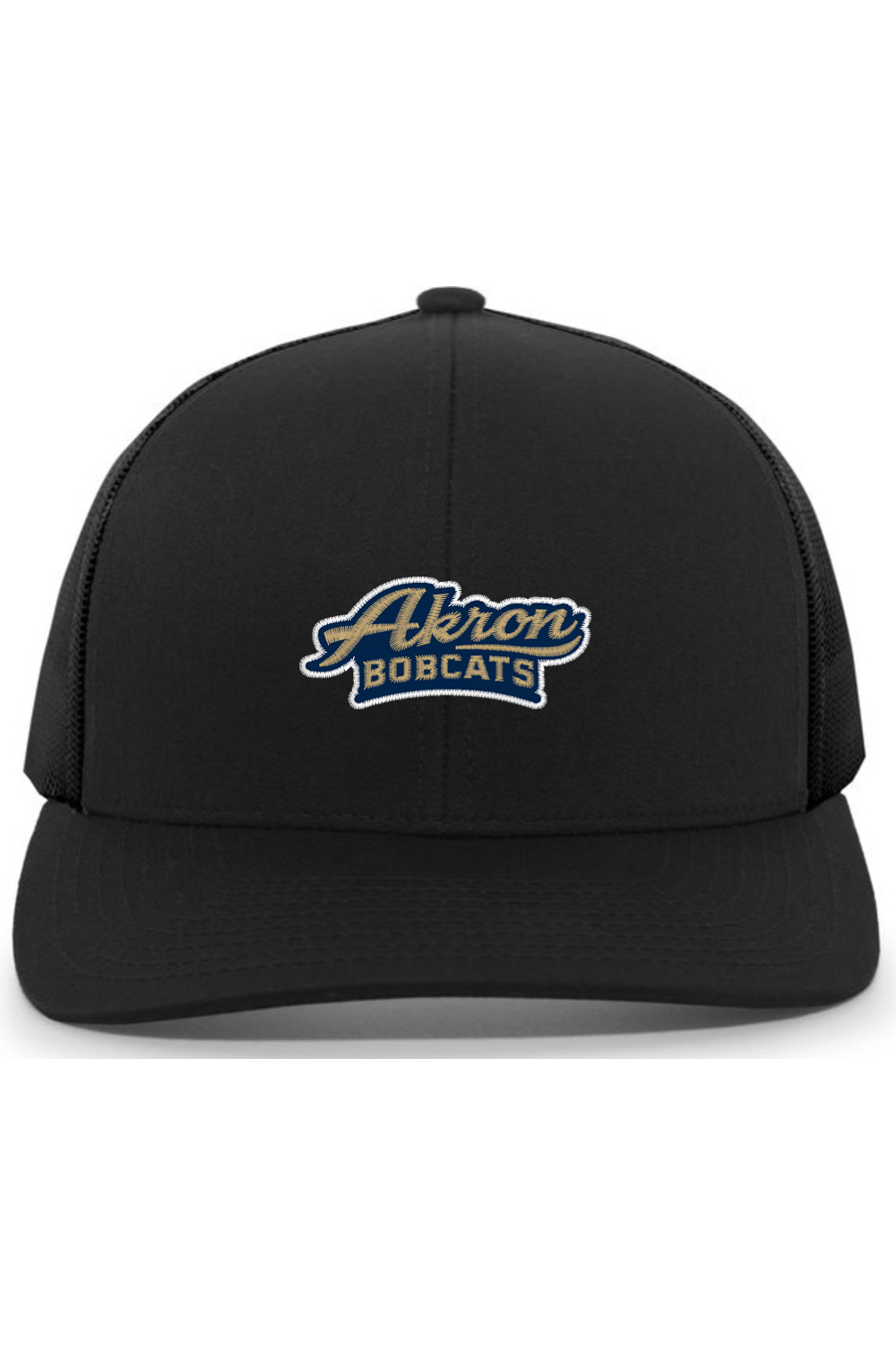 Arkron Bobcats Basketball Embroidered Trucker Hat Signature Lacrosse