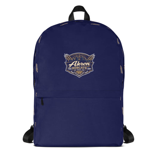 Arkron Bobcats Basketball Travel Backpack Signature Lacrosse