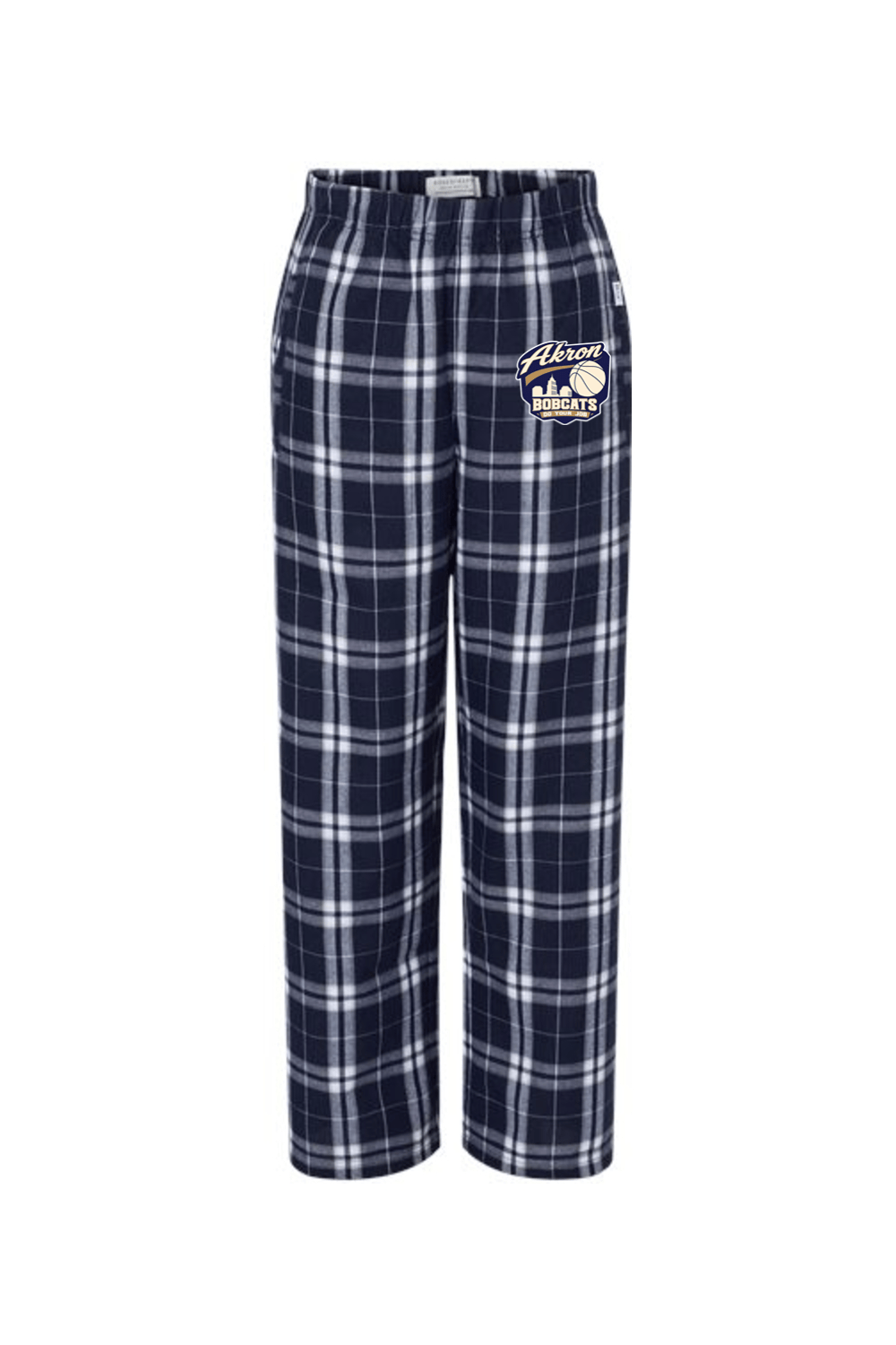 Arkron Bobcats Basketball Youth Flannel Pants Signature Lacrosse