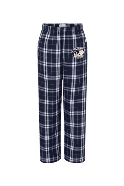 Arkron Bobcats Basketball Youth Flannel Pants Signature Lacrosse